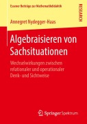 Cover-Bild zum Titel 'Algebraisieren von Sachsituationen' von 'Annegret Nydegger-Haas'