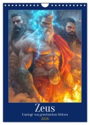 Cover-Bild zum Titel 'Zeus - Umringt von griechischen Göttern (Wandkalender 2026 DIN A4 hoch), CALVENDO Monatskalender' von 'Liselotte Brunner-Klaus'