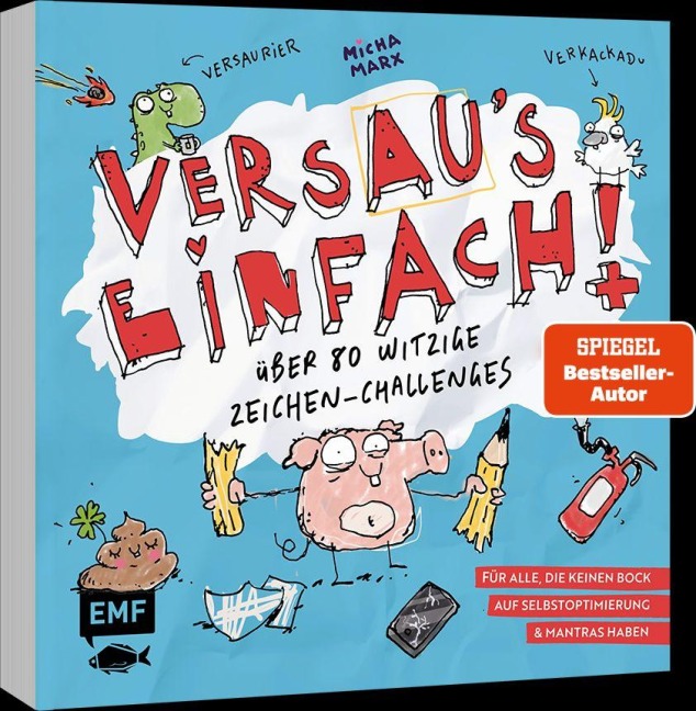 Versau's einfach! Dein unperfekter Kritzel-Block - Micha Marx
