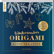 Cover-Bild zum Titel 'Winterzauber. Origami-Adventskalender.' von 'Nancy Neumann'