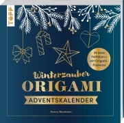 Cover-Bild zum Titel 'Winterzauber. Origami-Adventskalender.' von 'Nancy Neumann'