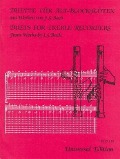 Cover-Bild zum Titel 'Duette aus Werken von J.S.Bach' von 'Johann Sebastian Bach'