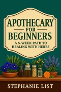 Cover-Bild zum Titel 'Apothecary for Beginners A 5-Week Path to Healing with Herbs' von 'Stephanie List'