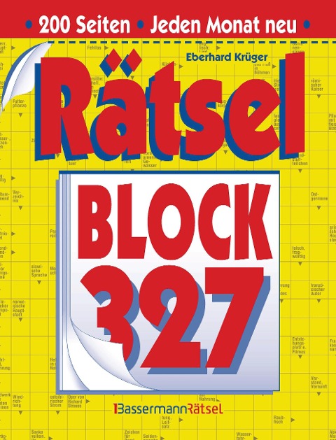 Rätselblock 327 (5 Exemplare à 2,99 EUR) - Eberhard Krüger