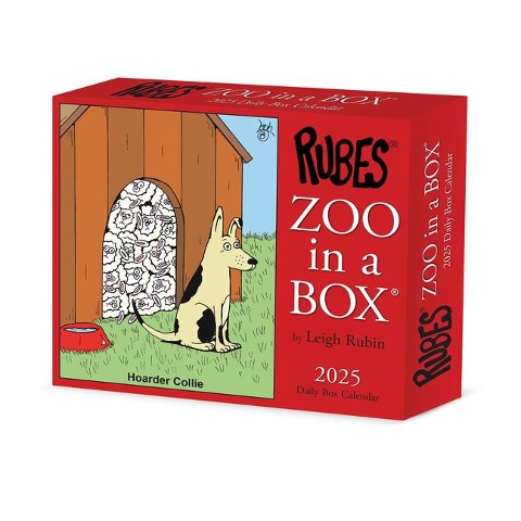 Zoo in a Box 2025 6.2 X 5.4 Box Calendar - 