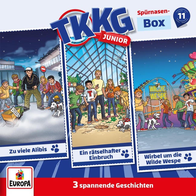 TKKG Junior Spürnasen-Box Folgen 31-33 (3 Audio-CDs) -