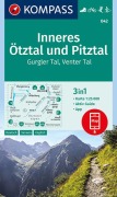 Cover-Bild zum Titel 'Inneres Ötztal und Pitztal, Gurgler Tal, Venter Tal 1:25 000' von ''