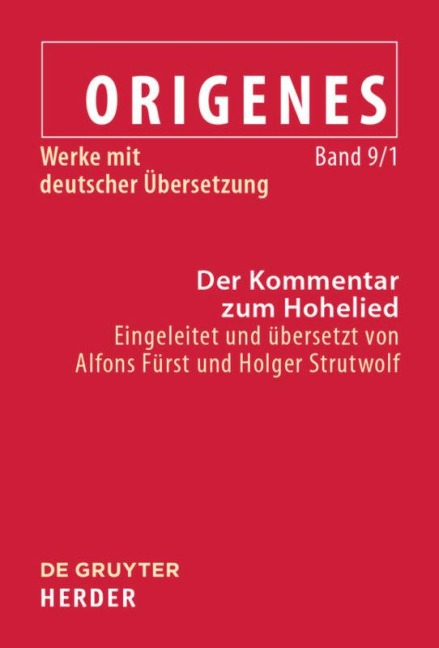 Der Kommentar zum Hohelied - 