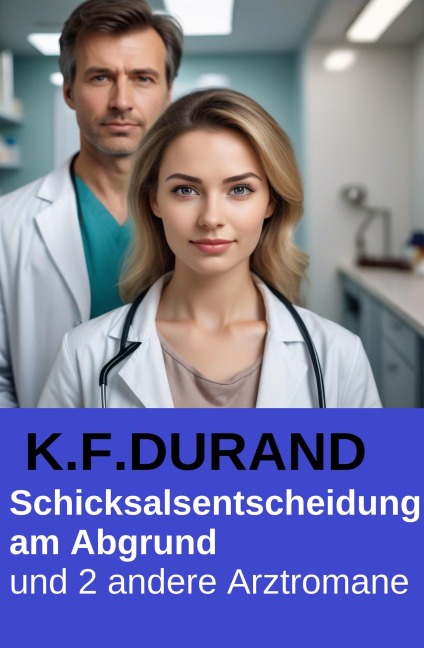 Schicksalsentscheidung am Abgrund und 2 andere Arztromane - K. F. Durand
