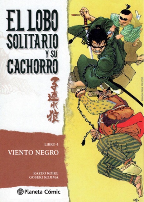 Lobo solitario y su cachorro 4, Viento negro - Kazuo Koike, Goseki Kojima
