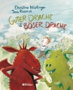 Cover-Bild zum Titel 'Guter Drache und Böser Drache' von 'Christine Nöstlinger'
