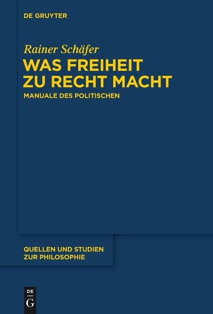 Was Freiheit zu Recht macht - Rainer Schäfer