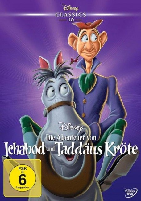 Die Abenteuer von Ichabod und Taddäus Kröte - Washington Irving, Kenneth Grahame, Erdman Penner, Winston Hibler, Joe Rinaldi