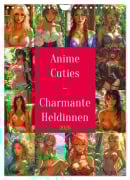 Cover-Bild zum Titel 'Anime Cuties - Charmante Heldinnen (Wandkalender 2026 DIN A4 hoch), CALVENDO Monatskalender' von 'Rupert Kowalski'
