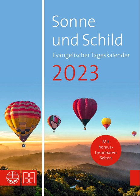 Sonne und Schild 2023. Evangelischer Tageskalender 2023 - 