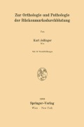Cover-Bild zum Titel 'Zur Orthologie und Pathologie der Rückenmarksdurchblutung' von 'Kurt Jellinger'