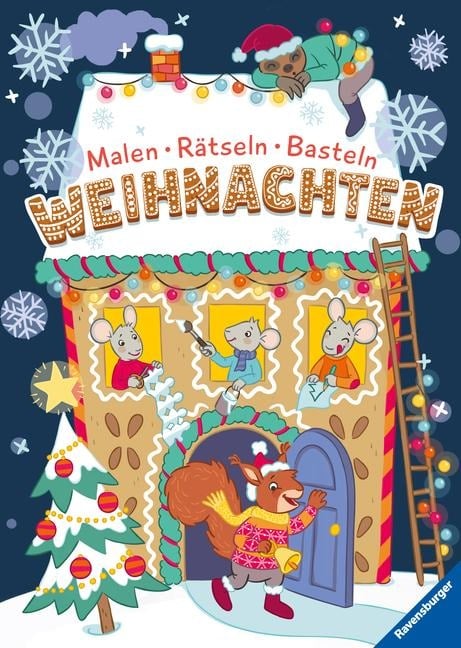 Malen - Rätseln - Basteln: Weihnachten - 