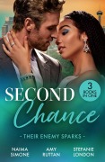 Cover-Bild zum Titel 'Second Chance: Their Enemy Sparks' von 'Amy Ruttan, Naima Simone, Stefanie London'