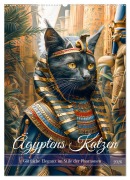 Cover-Bild zum Titel 'Ägyptens Katzen - Göttliche Eleganz im Stile der Pharaonen (Wandkalender 2026 DIN A2 hoch), CALVENDO Monatskalender' von 'Anja Frost'