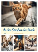 Cover-Bild zum Titel 'In den Straßen der Stadt - Tiere mitten unter uns (Wandkalender 2026 DIN A3 hoch), CALVENDO Monatskalender' von 'Martina Marten'