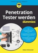 Cover-Bild zum Titel 'Penetration Tester werden für Dummies' von 'Robert Shimonski'