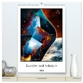 Galaxien und Nebulare (hochwertiger Premium Wandkalender 2024 DIN A2 hoch), Kunstdruck in Hochglanz - Simon Glimm