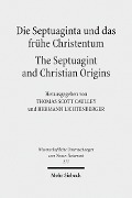 Cover-Bild zum Titel 'Die Septuaginta und das frühe Christentum - The Septuagint and Christian Origins' von ''