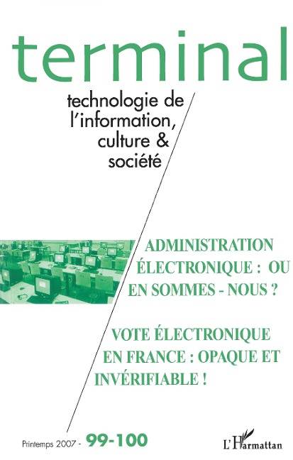 Administration électronique : où en sommes-nous ? - Collectif