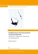 Cover-Bild zum Titel 'Einführung in die französische Gegenwartspoesie' von 'Sidonia Bauer'