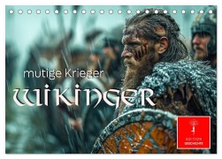 Cover-Bild zum Titel 'Wikinger - mutige Krieger (Tischkalender 2027 DIN A5 quer), CALVENDO Monatskalender' von 'Peter Roder'