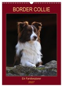 Cover-Bild zum Titel 'Border Collie - Ein Familienplaner (Wandkalender 2027 DIN A3 hoch), CALVENDO Monatskalender' von 'Sigrid Starick'