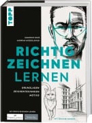 Cover-Bild zum Titel 'Richtig zeichnen lernen' von 'Akademie Ruhr'