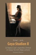 Cover-Bild zum Titel 'Goya-Studien II' von 'Helmut C. Jacobs'