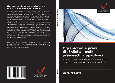 Ograniczenie praw d¿u¿ników - osób prawnych w upad¿o¿ci - Elena Pirogova