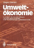 Umweltökonomie - Jürgen Gernert