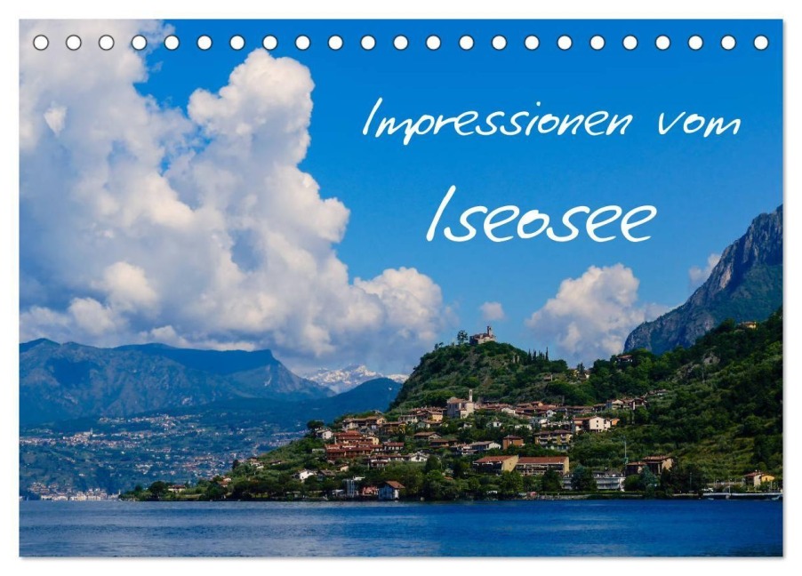 Impressionen vom Iseosee (Tischkalender 2027 DIN A5 quer), CALVENDO Monatskalender - Gabi Hampe