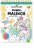 Cover-Bild zum Titel 'Manga-Malbuch mit Zauberseiten. Tolles Geschenk für Fans!' von ''
