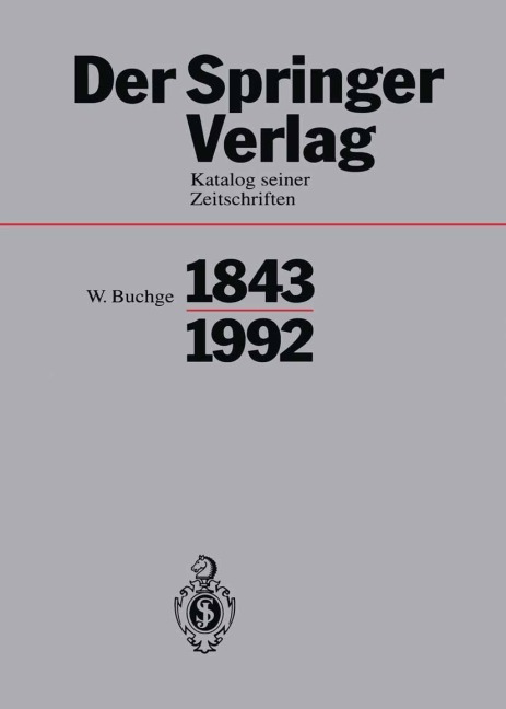 Der Springer-Verlag - 