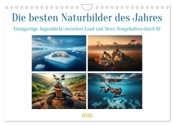 Cover-Bild zum Titel 'Die besten Naturbilder des Jahres - Einzigartige Augenblicke (Wandkalender 2026 DIN A4 quer), CALVENDO Monatskalender' von 'Marco Warstat'