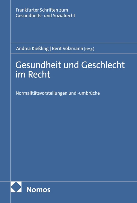 Gesundheit und Geschlecht im Recht - 