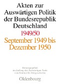 Cover-Bild zum Titel 'Akten zur Auswärtigen Politik der Bundesrepublik Deutschland 1949-1950' von ''