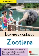 Cover-Bild zum Titel 'Lernwerkstatt Zootiere' von 'Gabriela Rosenwald'