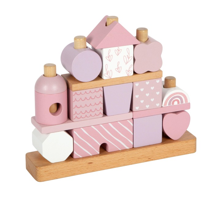 Stapelhaus rosa - 