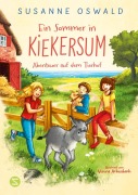 Cover-Bild zum Titel 'Ein Sommer in Kiekersum. Abenteuer auf dem Tierhof (Band 1)' von 'Susanne Oswald'