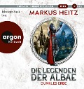 Cover-Bild zum Titel 'Die Legenden der Albae - Dunkles Erbe' von 'Markus Heitz'
