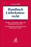 Cover-Bild zum Titel 'Handbuch Lieferkettenrecht' von ''
