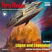 Cover-Bild zum Titel 'Perry Rhodan 3395: Lügen und Legenden' von 'Kai Hirdt'