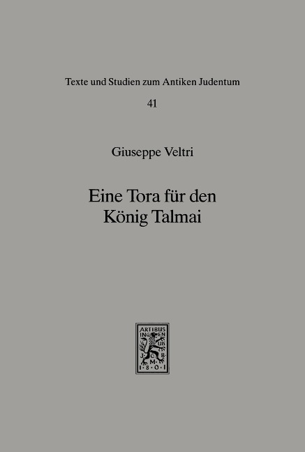 Eine Tora für den König Talmai - Giuseppe Veltri