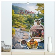 Cover-Bild zum Titel 'Zen Garten - Wo Natur und Geist in Einklang sind (hochwertiger Premium Wandkalender 2026 DIN A2 hoch), Kunstdruck in Hochglanz' von 'Steffen Gierok-Latniak'