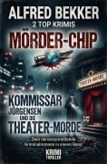 Cover-Bild zum Titel '2 Top Krimis: Mörder-Chip / Kommissar Jörgensen und die Theater-Morde' von 'Alfred Bekker'